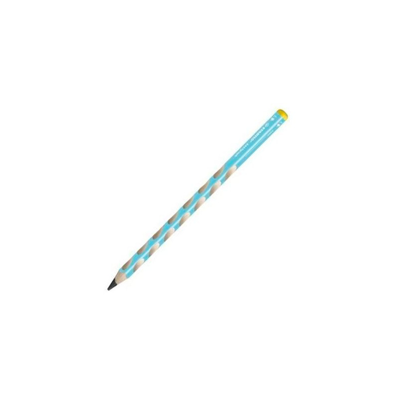 (321/02-HB-6) STABILO EASYGRAPH LAPIZ ZURDOS 321 HB AZUL -6U-