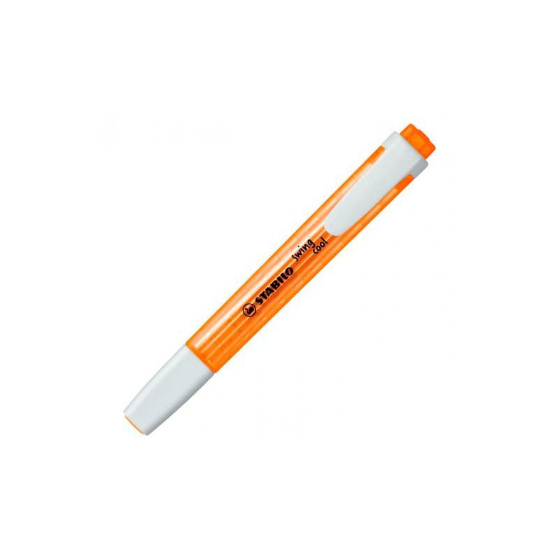 (275/54) STABILO MARCADOR FLUORESCENTE SWING COOL NARANJA CAJA 10 UD
