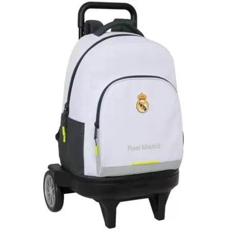 (612554218) SAFTA MOCHILA GDE. C/RUEDAS COMPACT EVOL. EXT. REAL MADRID EQUIPACIÓN 25/26