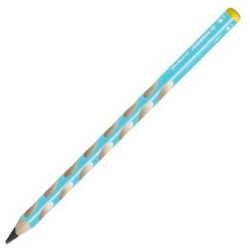 (321/02-HB-6) STABILO EASYGRAPH LAPIZ ZURDOS 321 HB AZUL -6U-