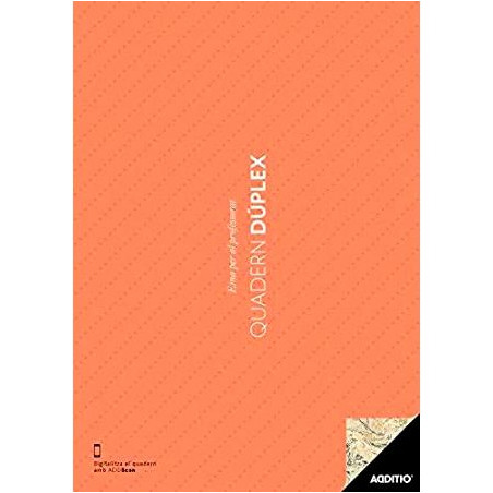 (P141) ADDITIO CUADERNO DUPLEX A4 PARA EL PROFESORADO PVC 112 PÁGINAS C/SURTIDOS CATALÁN