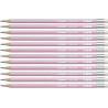 (4908/05-HB) STABILO SWANO LAPIZ GRAFITO CON GOMA PASTEL ROSA -12U-