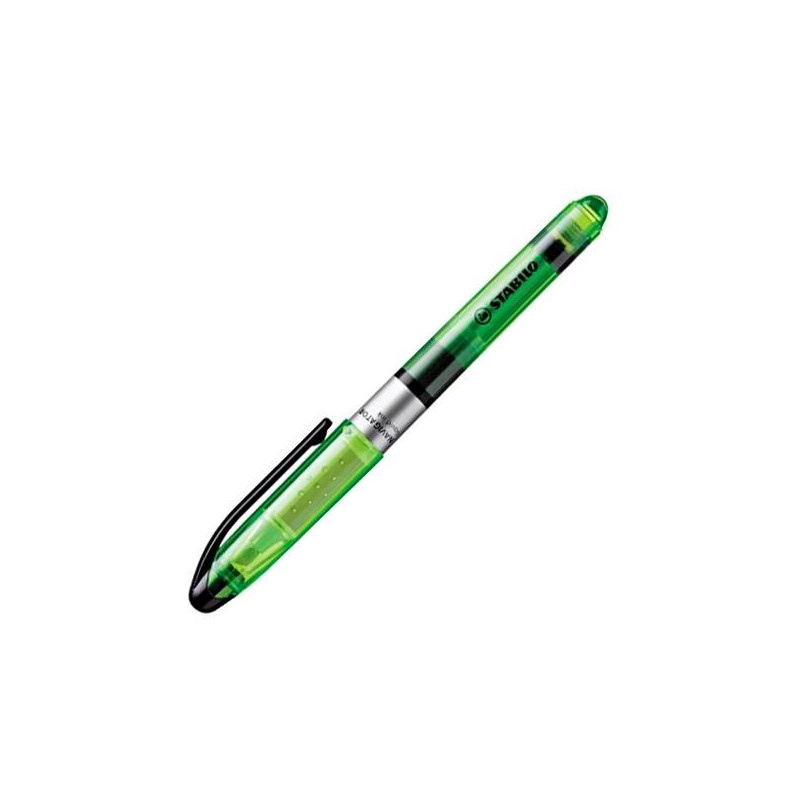 (545/33) STABILO MARCADOR FLUORESCENTE NAVIGATOR VERDE CAJA 10 UD