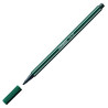 (68/63) STABILO ROTULADOR PEN 68 VERDE TIERRA CAJA 10 UD