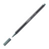 (68/805) STABILO ROTULADOR PEN 68 METALLIC PLATA CAJA 10 UD