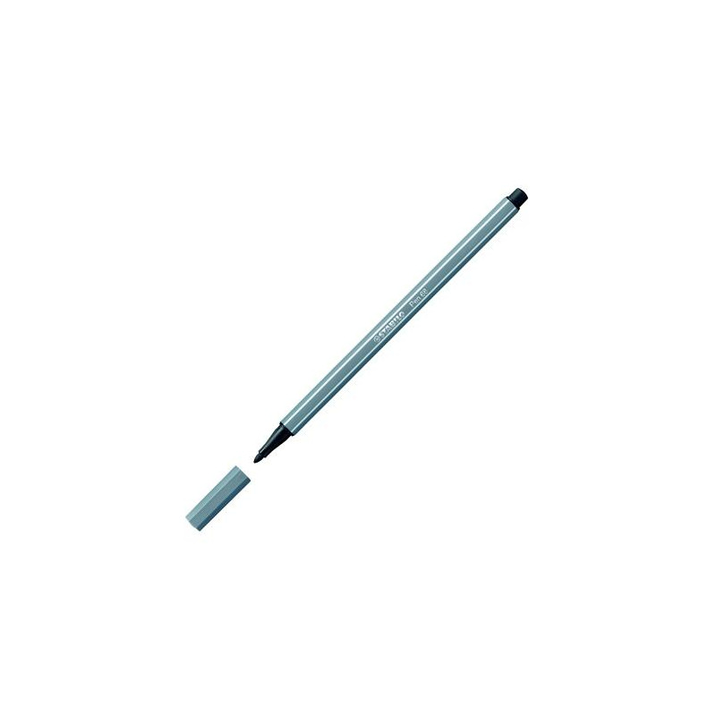 (68/11) STABILO ROTULADOR PEN 68 AZUL CLARO CAJA 10 UD