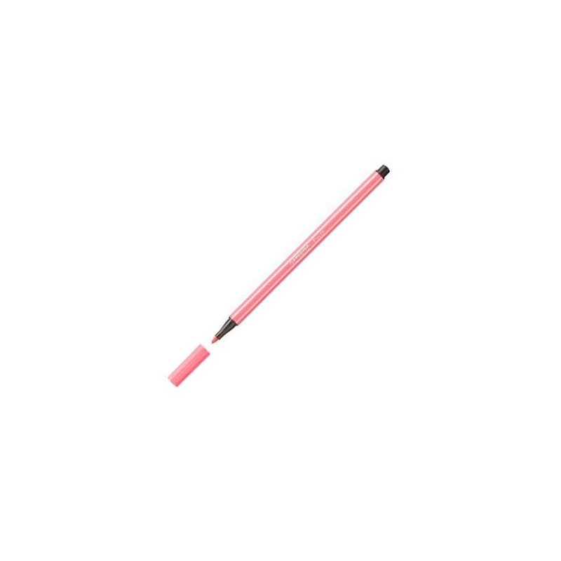 (68/29) STABILO ROTULADOR PEN 68 ROSA CLARO CAJA 10 UD