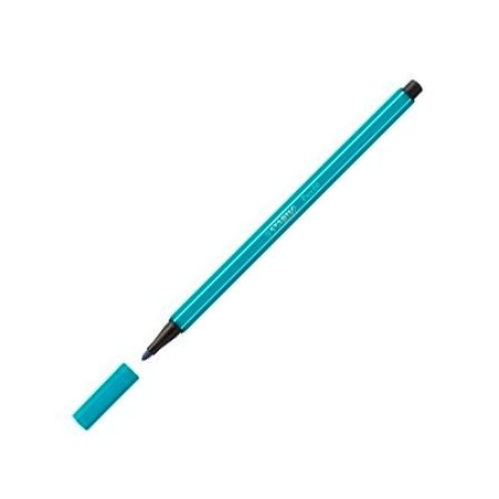 (68/31) STABILO ROTULADOR PEN 68 AZUL COBALTO CAJA 10 UD