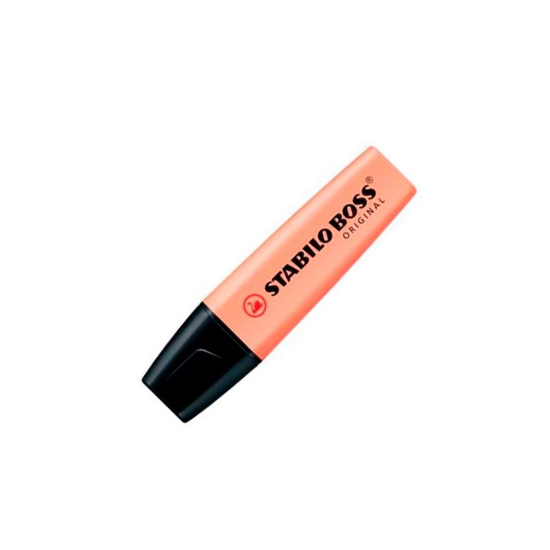 (70/125) STABILO MARCADOR FLUORESCENTE BOSS ORIGINAL NARANJA PÁLIDO