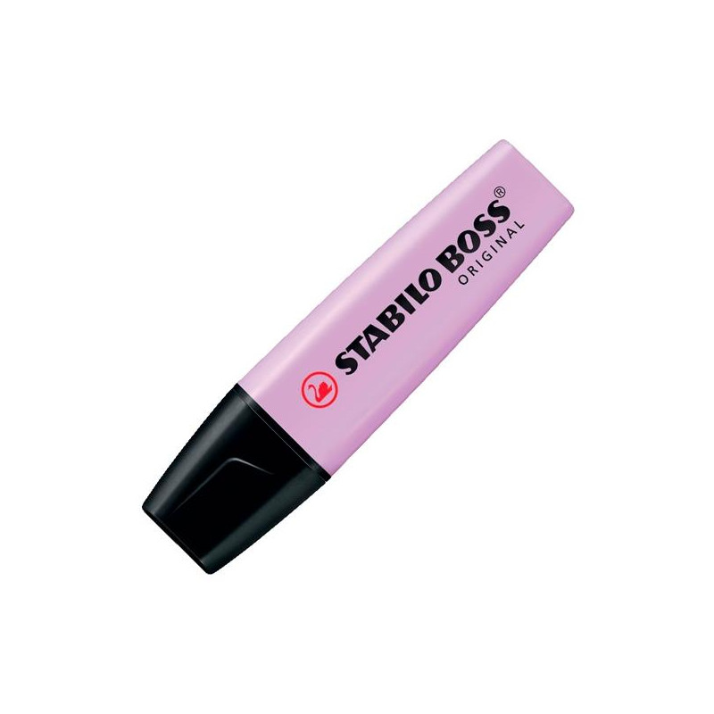 (70/155) STABILO MARCADOR FLUORESCENTE BOSS ORIGINAL VIOLETA PASTEL