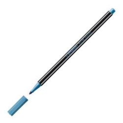 (68/841) STABILO ROTULADOR PEN 68 METALLIC AZUL METÁLICO CAJA 10 UD