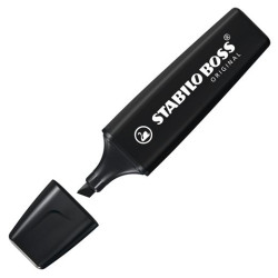 (70/46) STABILO MARCADOR BOSS ORIGINAL NATURECOLORS NEGRO