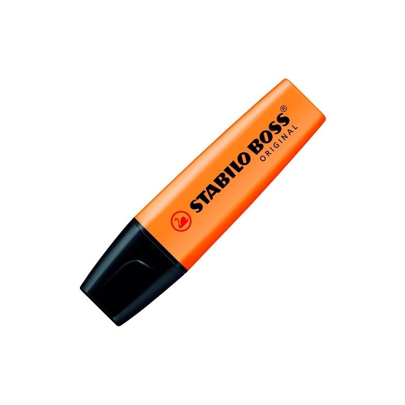 (70/54) STABILO MARCADOR FLUORESCENTE BOSS ORIGINAL NARANJA