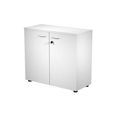 (030PM-3) ARTEXPORT ARMARIO BAJO PRESTO CON PUERTAS 1 ESTANTE 22MM REGULABLE CON TRASERA BLANCO