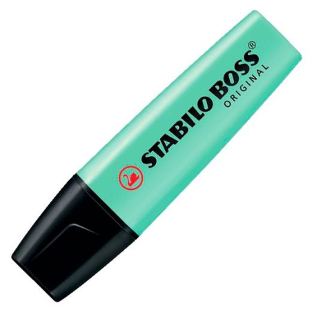(70/116) STABILO MARCADOR FLUORESCENTE BOSS ORIGINAL MENTA PASTEL