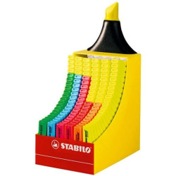 (70/120-2) STABILO MARCADOR FLUORESCENTE BOSS ORIGINAL C/SURTIDOS EXPOSITOR 120 UD