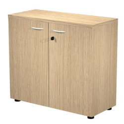 (030PM-C) ARTEXPORT ARMARIO BAJO PRESTO CON PUERTAS 1 ESTANTE 22MM REGULABLE CON TRASERA ROBLE