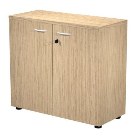 (030PM-C) ARTEXPORT ARMARIO BAJO PRESTO CON PUERTAS 1 ESTANTE 22MM REGULABLE CON TRASERA ROBLE