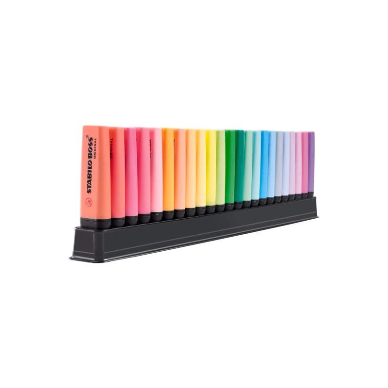 (7023/01-06) STABILO MARCADOR BOSS ORIGINAL SNOOZE COLORES SURTIDOS SET ESCRITORIO 23 UD