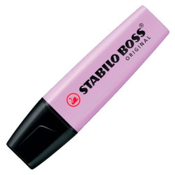 (70/155) STABILO MARCADOR FLUORESCENTE BOSS ORIGINAL VIOLETA PASTEL