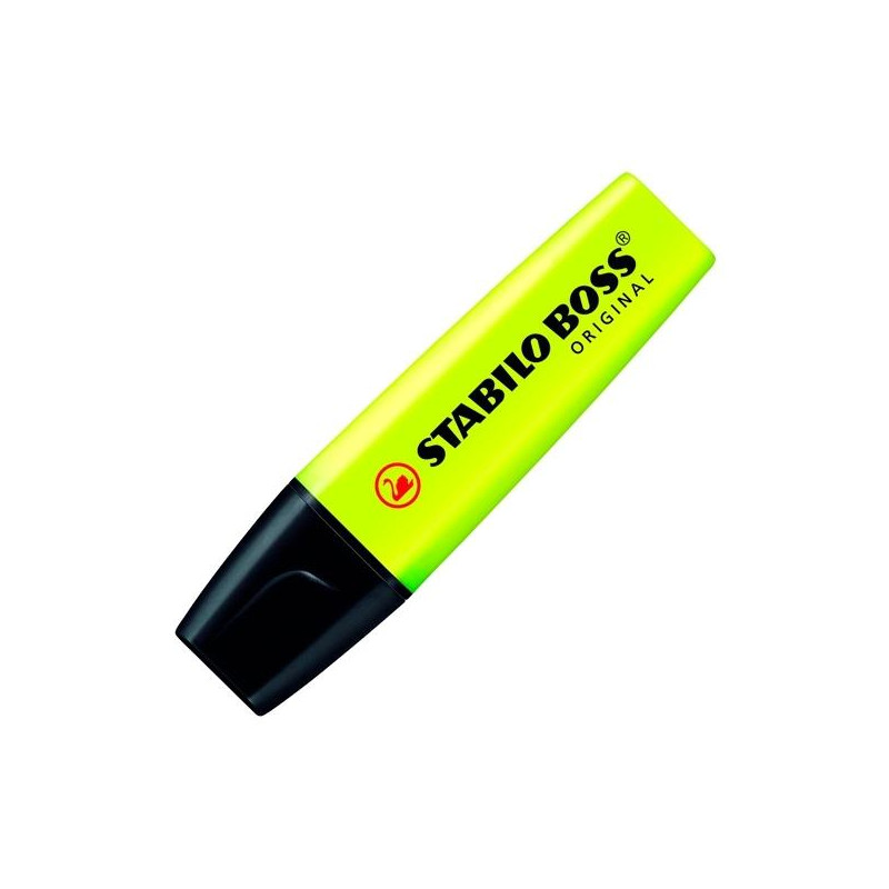 (70/24) STABILO MARCADOR FLUORESCENTE BOSS ORIGINAL AMARILLO