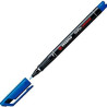 (842/41) STABILO MARCADOR PERMANENTE OHPEN UNIVERSAL PUNTA FINA 0.7MM AZUL CAJA 10 UD