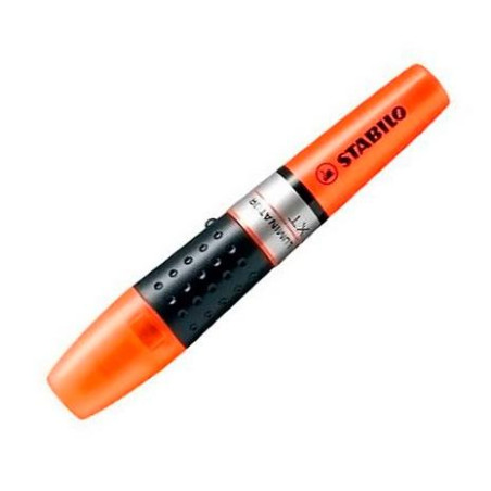 (71/54) STABILO MARCADOR FLUORESCENTE LUMINATOR NARANJA CAJA 5 UD