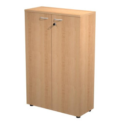 (035PM-6) ARTEXPORT ARMARIO MEDIO PRESTO CON PUERTAS 2 ESTANTES 22MM REGULABLES CON TRASERA HAYA