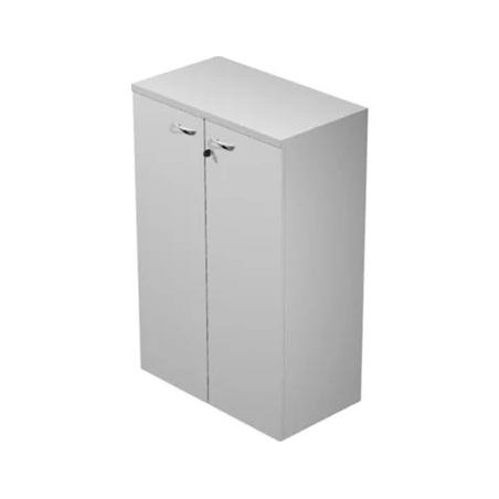 (035PM-9) ARTEXPORT ARMARIO MEDIO PRESTO CON PUERTAS 2 ESTANTES 22MM REGULABLES CON TRASERA GRIS