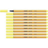 (88/24) STABILO ROTULADOR POINT 88 AMARILLO LIMÓN CAJA 10 UD