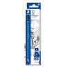(100-2B) STAEDTLER LÁPIZ DE GRAFITO LUMOGRAPH 100-2B CAJA 12 UD
