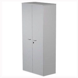 (038+39PM-9) ARTEXPORT ARMARIO ALTO PRESTO CON PUERTAS 3 ESTANTES 22MM CON TRASERA GRIS