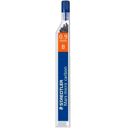 (250 09-B) STAEDTLER MINAS MARS MICRO CARBON 0.9MM B ESTUCHE 12 UD