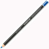 (108 20-3) STAEDTLER MARCADOR PERMANENTE EN SECO LUMOCOLOR GLASOCHROM AZUL