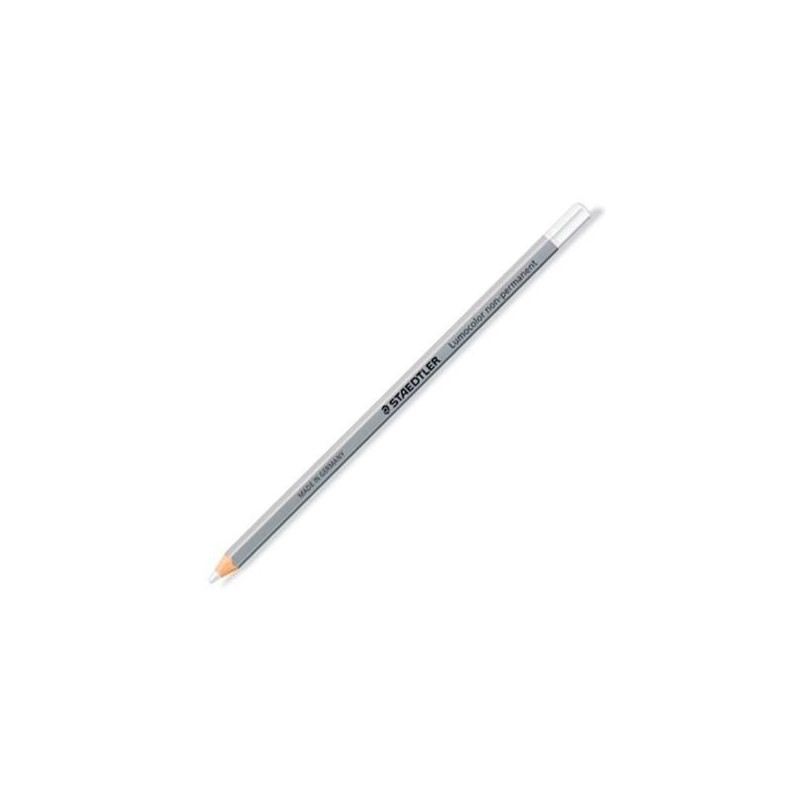 (108-0) STAEDTLER LÁPIZ PARA MARCAR OMNICHROM NON-PERMANENT BLANCO