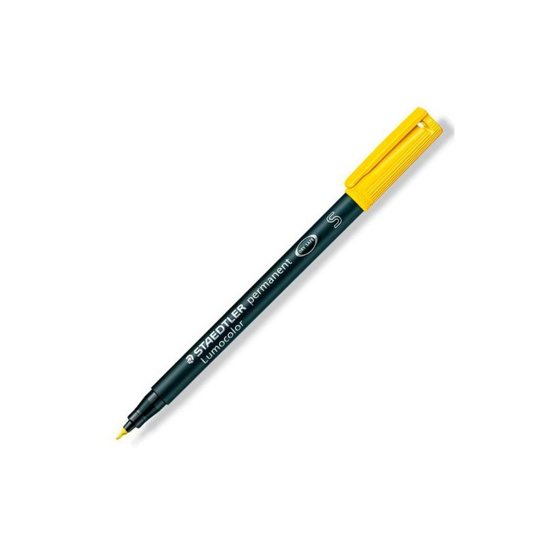 (313-1) STAEDTLER ROTULADOR PERMANENTE LUMOCOLOR 313-1 S AMARILLO