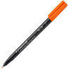 (318-4) STAEDTLER ROTULADOR PERMANENTE LUMOCOLOR 318 F NARANJA
