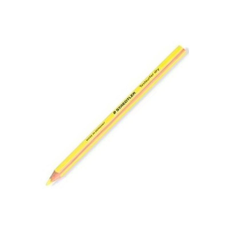 (128 64-1) STAEDTLER MARCADOR EN SECO TEXTSURFER DRY AMARILLO FLUORESCENTE