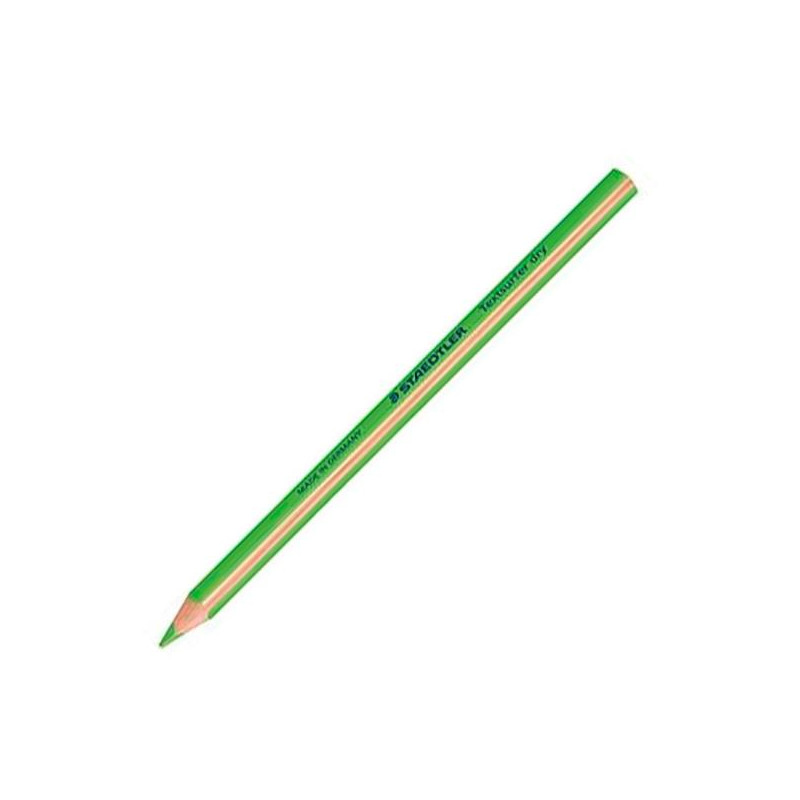 (128 64-5) STAEDTLER MARCADOR EN SECO TEXTSURFER DRY VERDE FLUORESCENTE