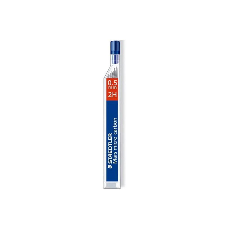 (250 05-2H) STAEDTLER MINAS MARS MICRO CARBON 250 0.5MM 2H ESTUCHE 12U