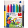 (326 C12P) STAEDTLER ROTULADORES NORIS 326 C/SURTIDOS ESTUCHE 10+2 UD DE REGALO