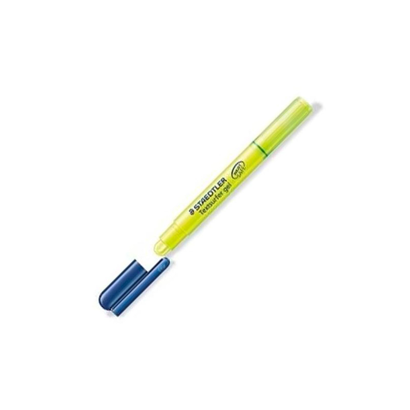 (264-1) STAEDTLER MARCADOR EN SECO TEXTSURFER GEL 264 AMARILLO FLUORESCENTE