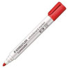 (351-2) STAEDTLER ROTULADOR PIZARRA-BLANCA LUMOCOLOR 351-2 PUNTA REDONDA ROJO