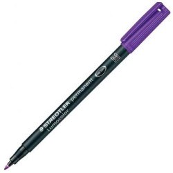 (317-6) STAEDTLER ROTULADOR PERMANENTE LUMOCOLOR 317-6 M VIOLETA