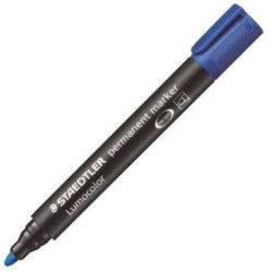 (352-3) STAEDTLER MARCADOR PERMANENTE LUMOCOLOR 352-3 AZUL