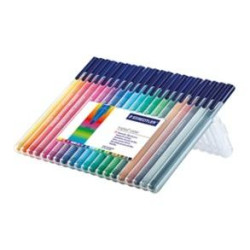(323 SB20P1) STAEDTLER ROTULADOR PUNTA DE FIBRA TRIPLUS COLOR ESTUCHE 20 UNIDADES