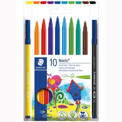 (326 C10) STAEDTLER ROTULADORES NORIS 326 C/SURTIDOS ESTUCHE 10 UD