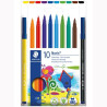 (326 C10) STAEDTLER ROTULADORES NORIS 326 C/SURTIDOS ESTUCHE 10 UD