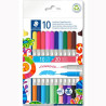 (3280 C10) STAEDTLER ROTULADORES NORIS 3280 DOBLE PUNTA C/SURTIDOS ESTUCHE 10 UD