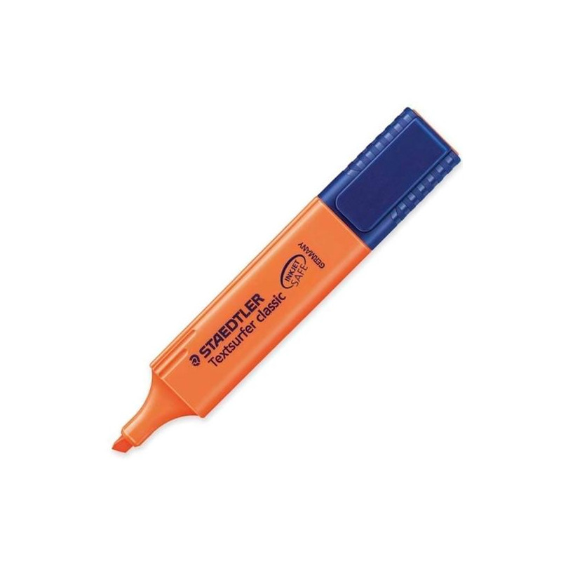 (364-4) STAEDTLER MARCADOR FLUORESCENTE TEXTSURFER CLASSIC NARANJA